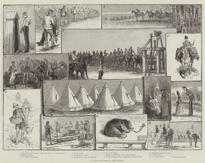 في المخيم مع حراس الحياة الثانية بواسطة بول فرنزيني